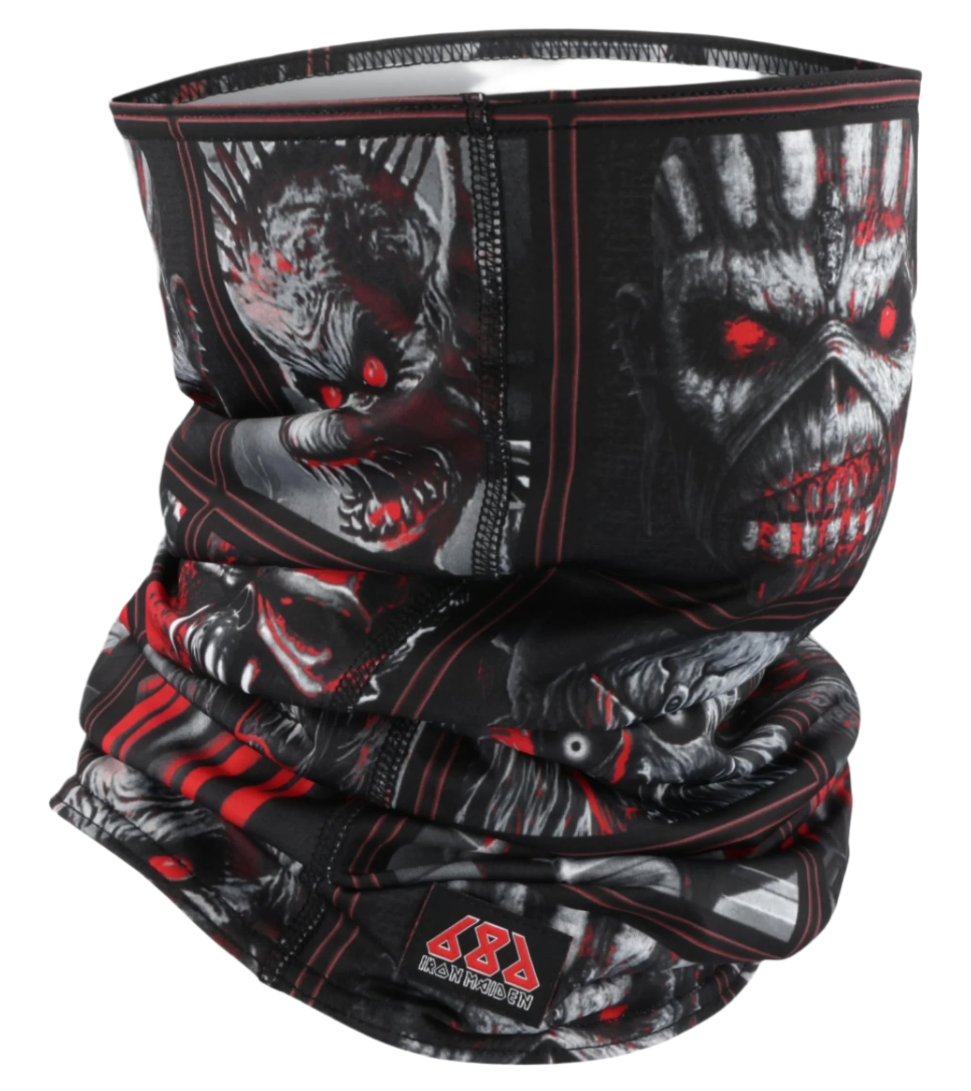 686 Double Layer face warmer - Iron Maiden Killers - Black