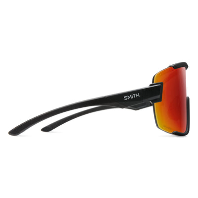 Smith Wildcat Sunglasses - Matte Black / ChromaPop Red Mirror