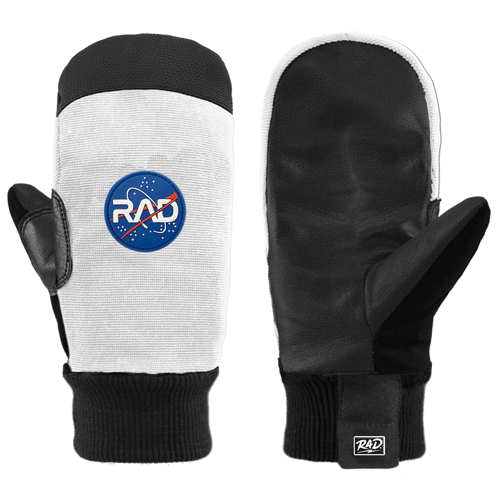 RAD GLOVES Crew Mitten - Space White