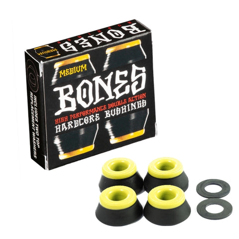 BONES Hardcore Bushings - Black Medium