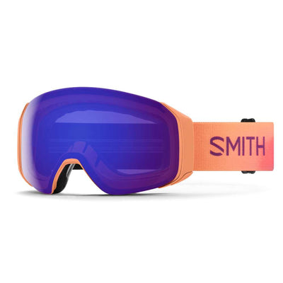 SMITH 4D Mag Low Bridge goggles - Apricot w/ Sun Blue Mirror
