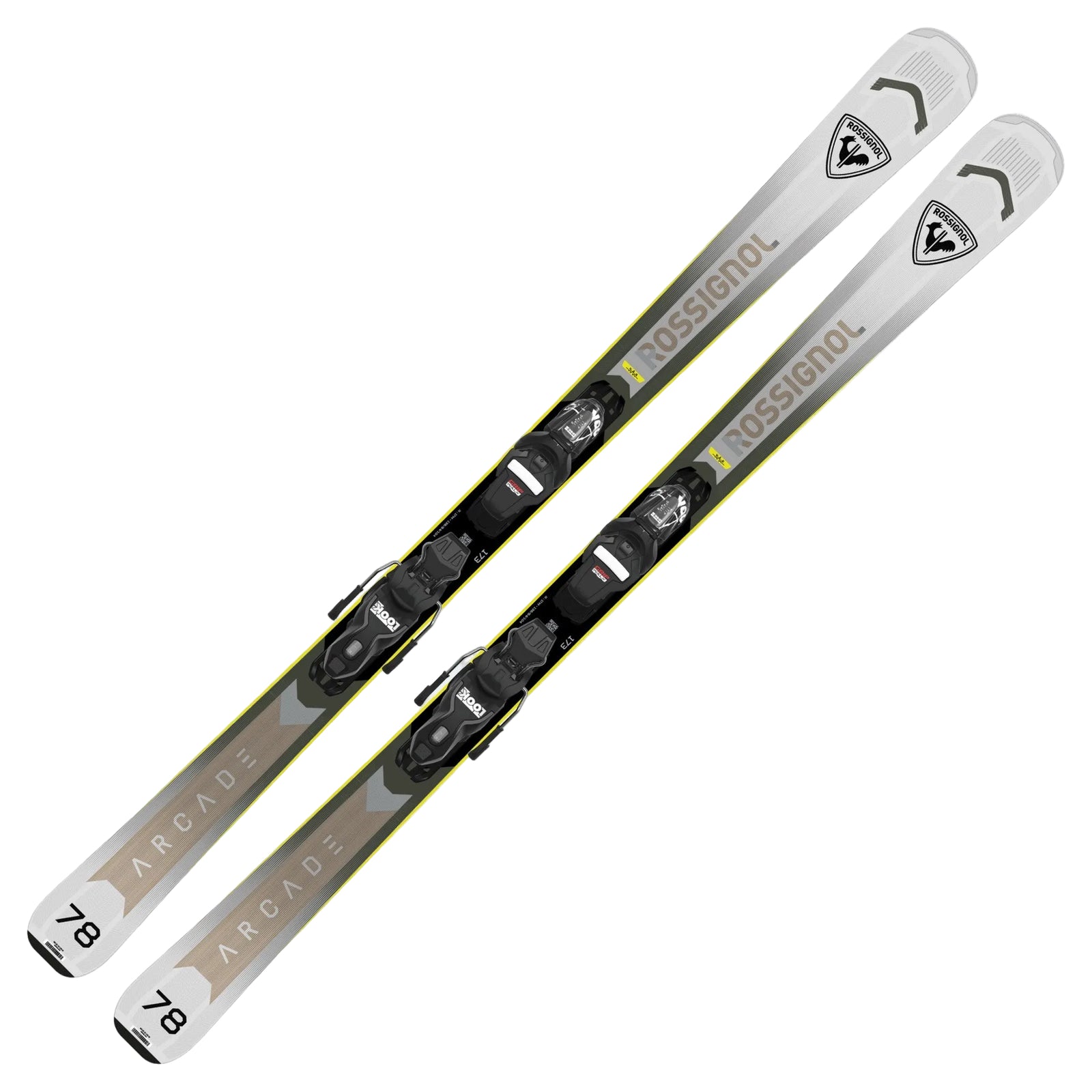 ROSSIGNOL Arcade 78 skis w/ Xpress 10 GW B90 bindings 2027 - Mens - 172