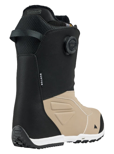 BURTON Ruler BOA snowboard boots - Mens - Black / Summit Taupe