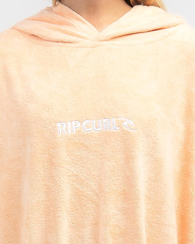 Rip Curl Classic Surf Hooded Towel Girl - Peach