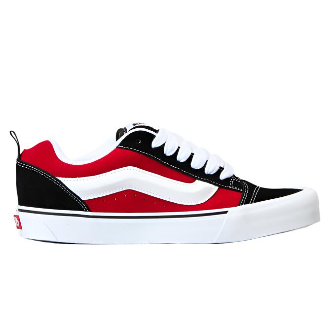 Vans KNU Skool Shoe - Red/True White