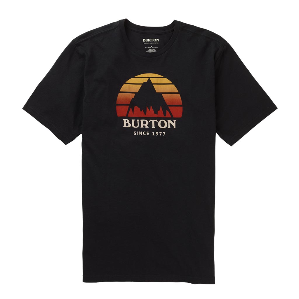 BURTON Underhill t shirt True Black STM Snow Surf Skate