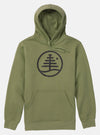 BURTON Family Tree pullover hoodie Forest Moss - Mens