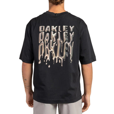 OAKLEY Stacked Metal Tee - Blackout