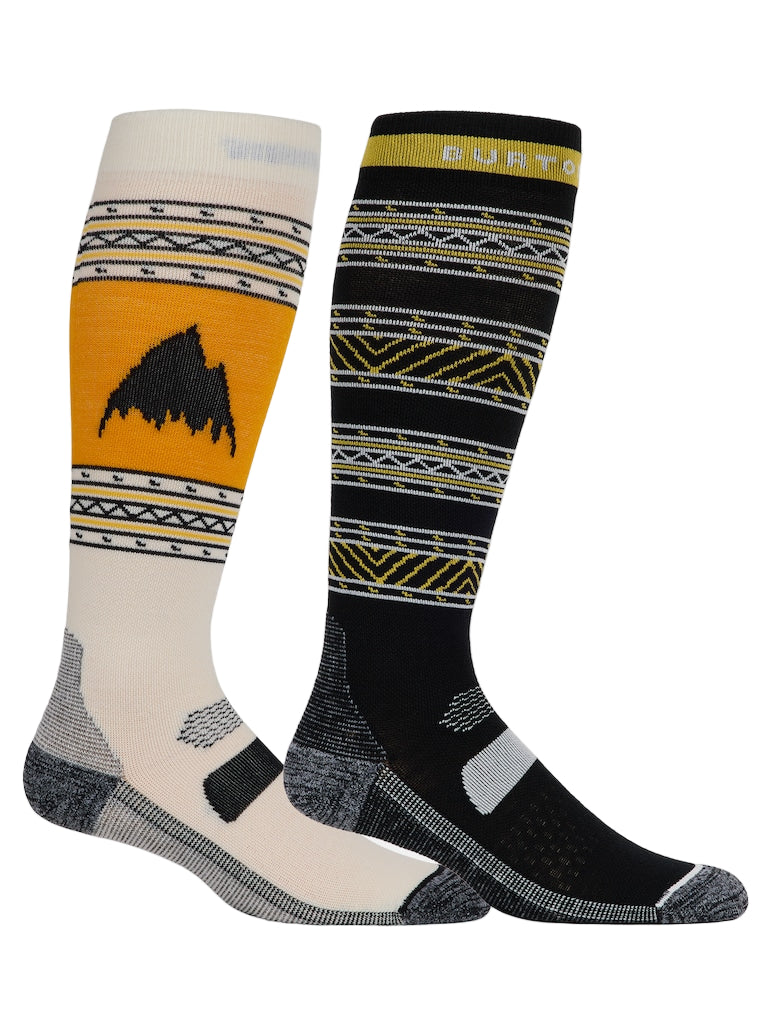 BURTON Performance Lightweight socks 2-pack - Goldenrod - Mens