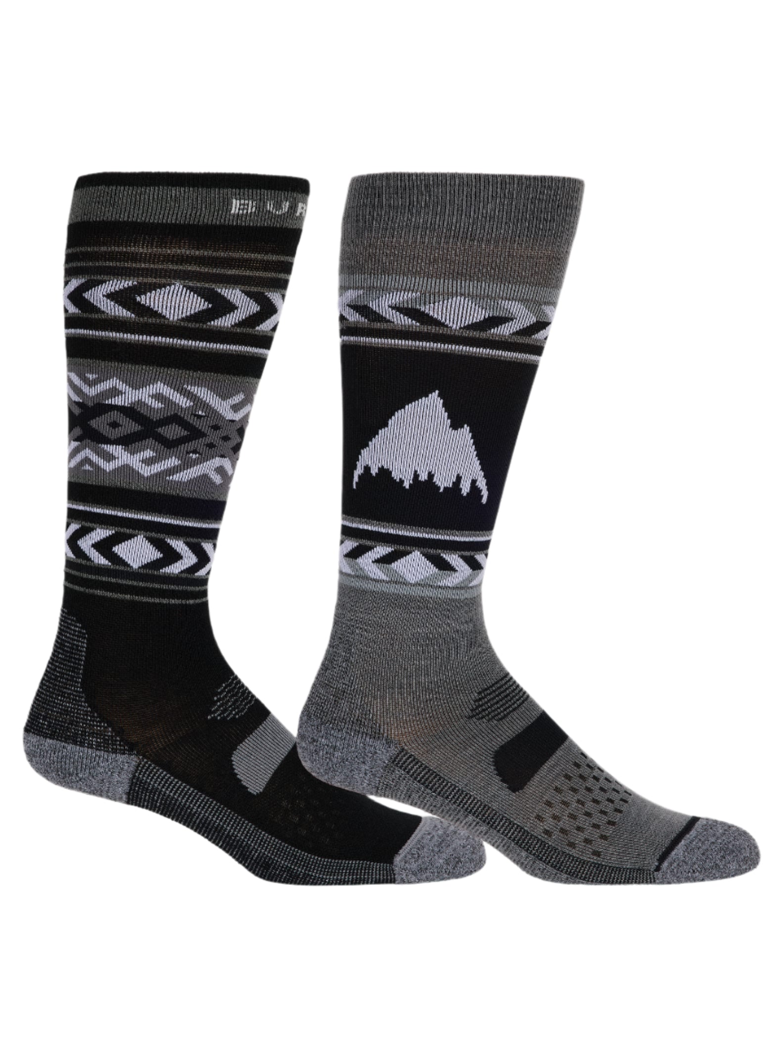 BURTON Performance Lightweight socks 2-Pack - Womens - True Black