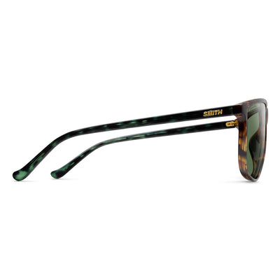 Smith Mono Lake Sunglasses - Alpine Tortoise ChromaPop Polarized Gray Green