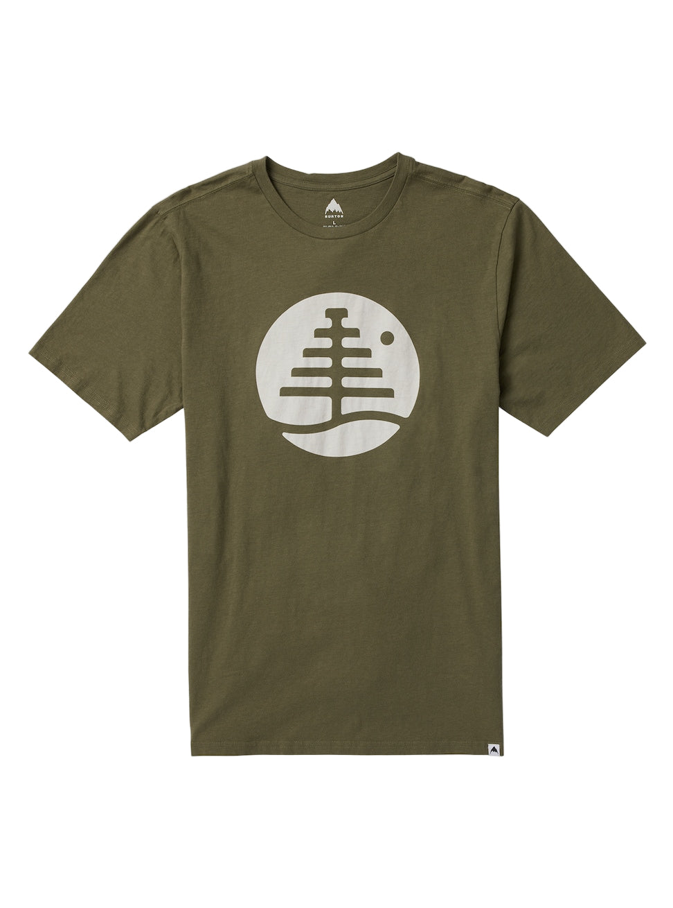 BURTON Family Tree tee - Forest Moss
