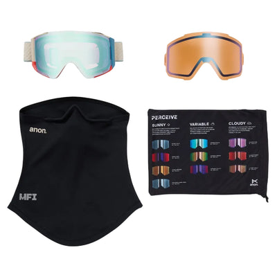 ANON Sync goggles - Oat w/ Variable blue
