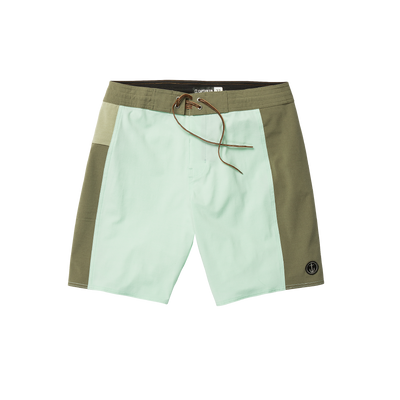 CAPTAIN FIN Keyhole Solid boardshorts - Sea Glass