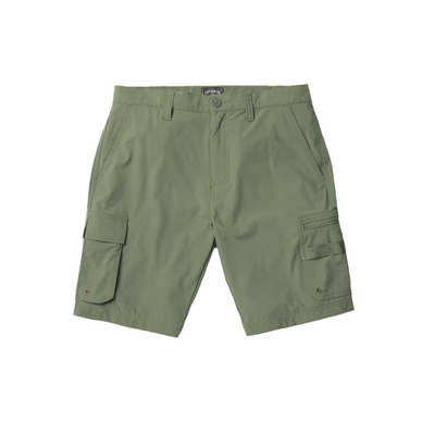 CAPTAIN FIN Big Story Fish Shorts - Dark Oilive