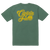 CAPTAIN FIN Oh Yeah Logo tee - Cilantro Green