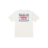 CAPTAIN FIN Drainpipes Logo tee - Vintage White