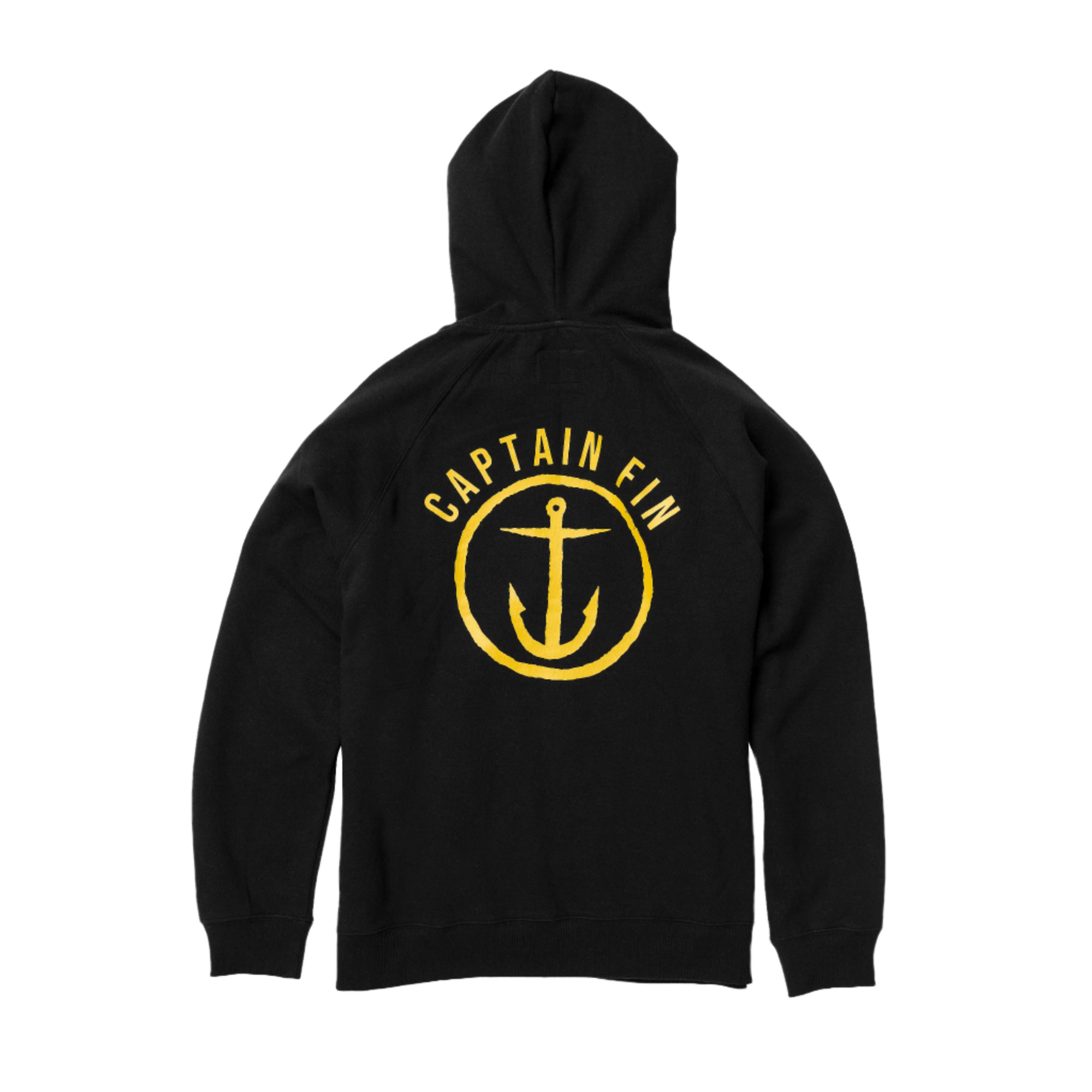 CAPTAIN FIN Sweaty Anchor Hoody - Black