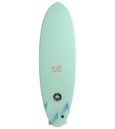 MICK FANNING Laura Sugar Glider Super Soft softboard - Mint - 6ft