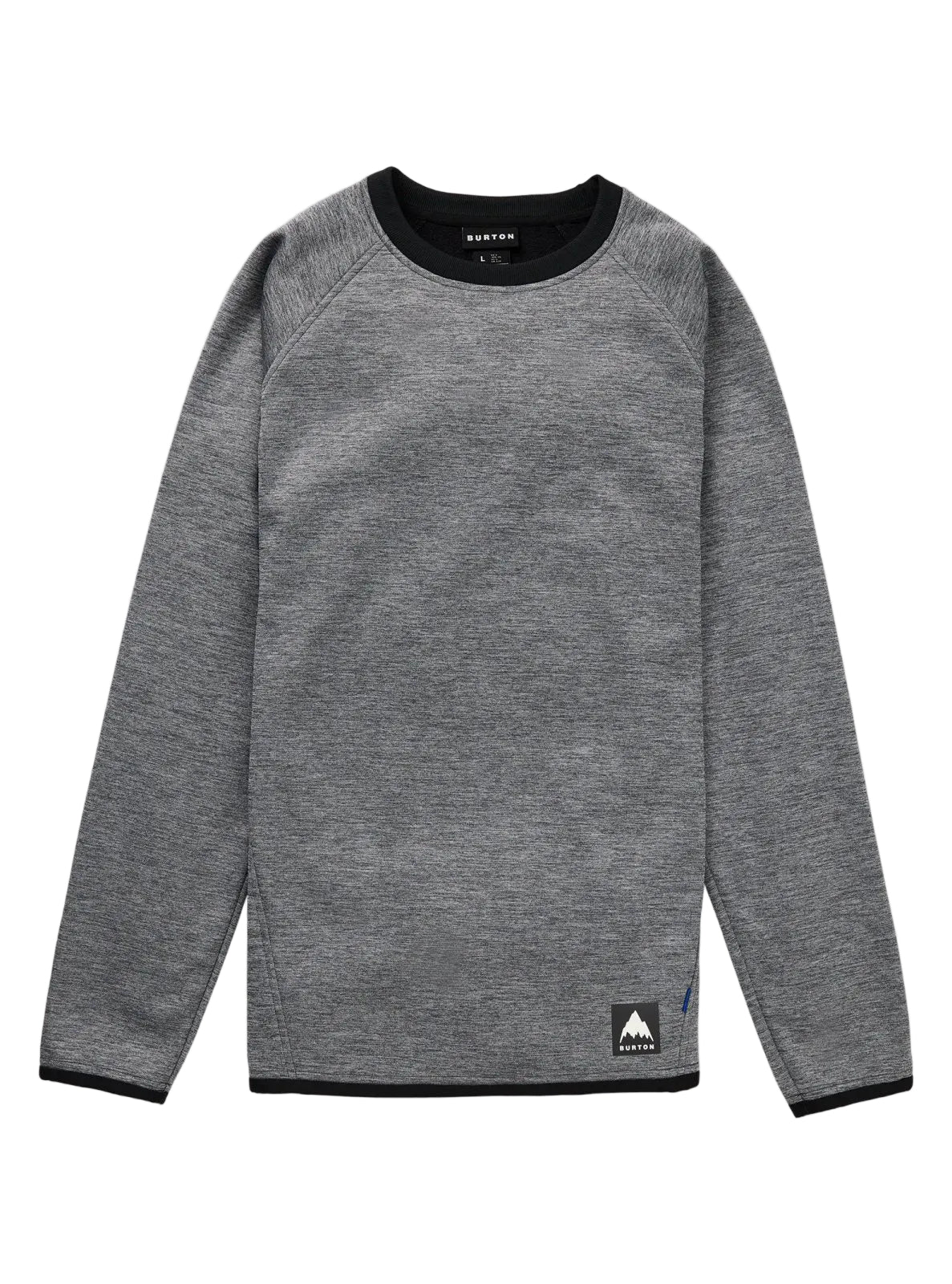 BURTON Crown Weatherproof Crew - True Black Heather
