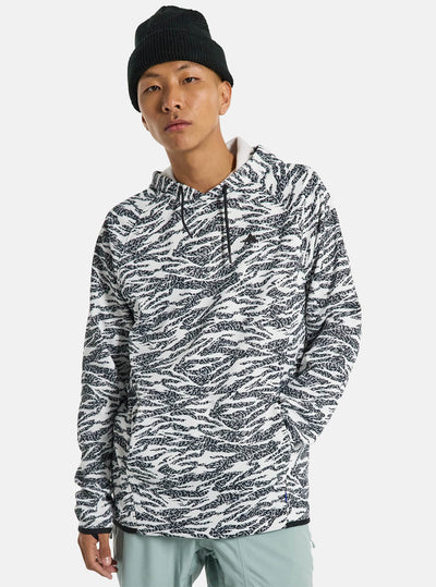 BURTON Crown Weatherproof pullover hoodie Zebra Camo - Mens