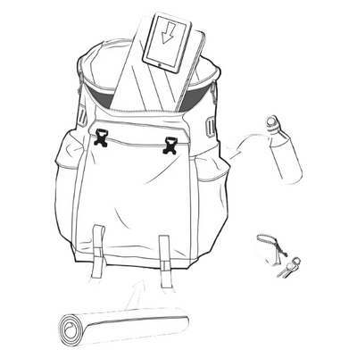 BURTON Annex 2.0 28L Backpack - Dried Moss