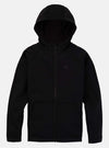 BURTON Crown Weatherproof Full-Zip hoodie True Black - Kids