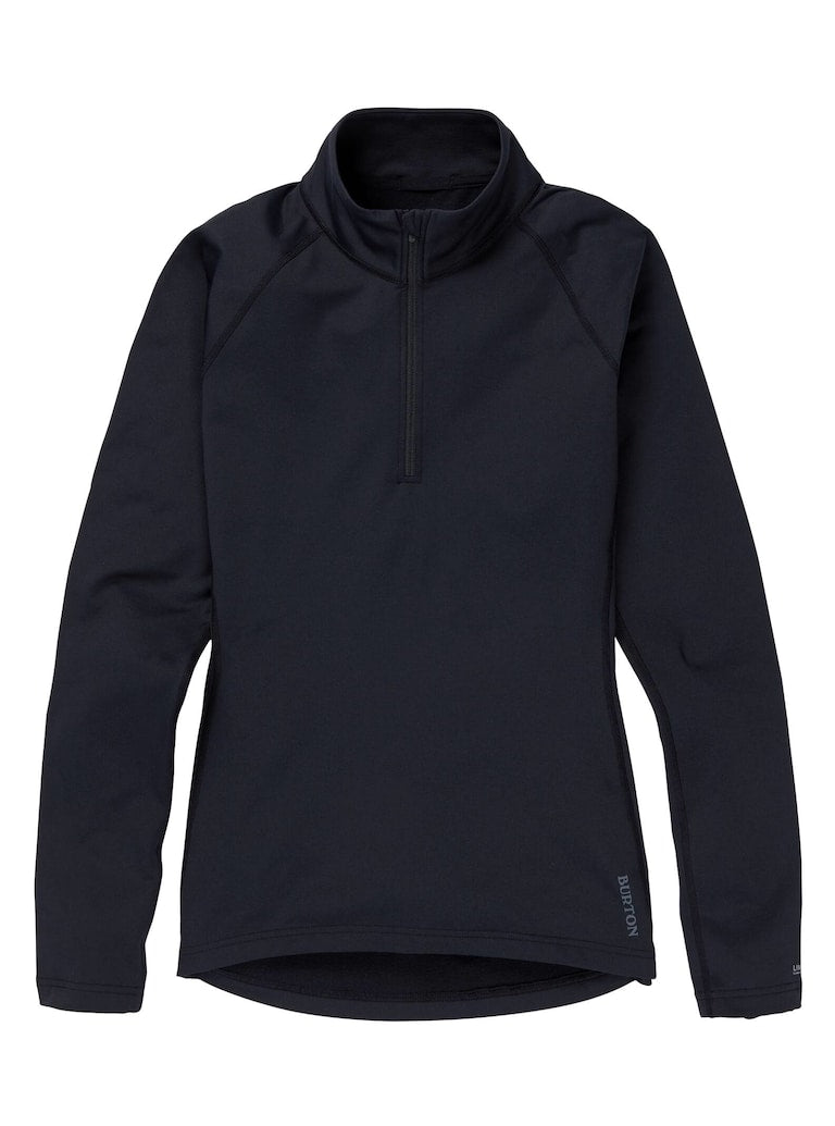 BURTON Heavyweight X Quarter-Zip Base Layer - Womens - True Black