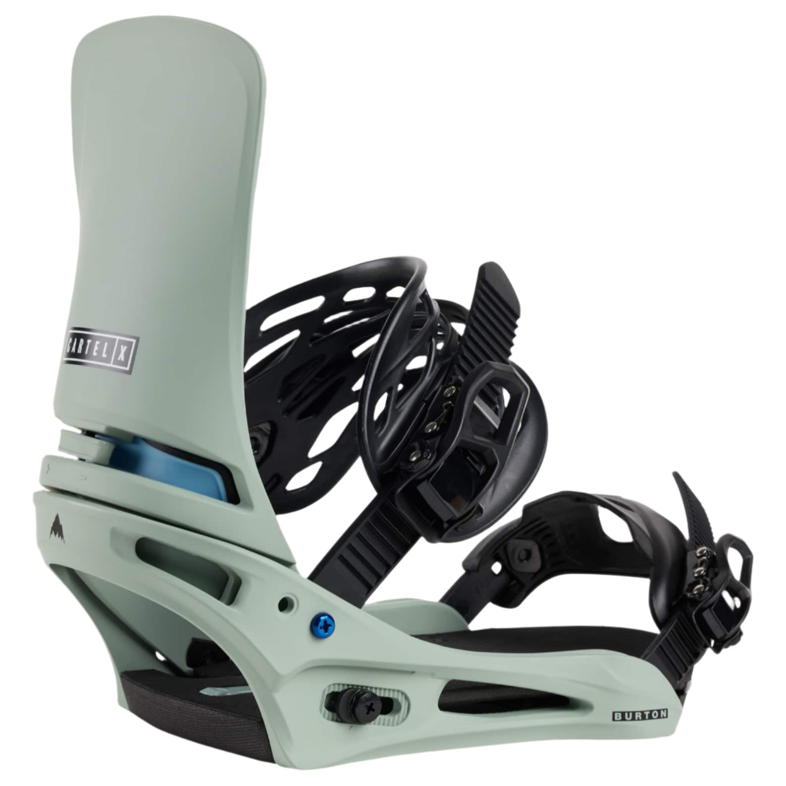 BURTON Cartel X Petrol Green snowboard bindings - Mens