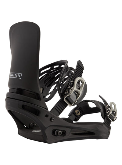 BURTON Cartel X Re:Flex snowboard bindings - Mens - Black