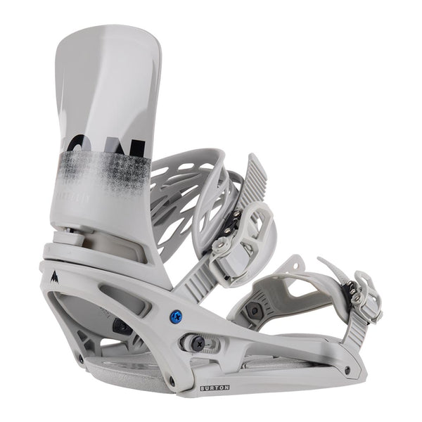 BURTON Cartel X EST snowboard bindings Grey/Logo - Mens