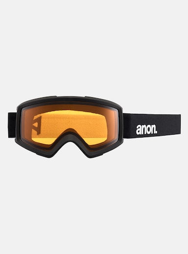 ANON Helix 2.0 Low Bridge goggles - Black w/ Variable Green
