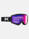 Anon Low Bridge Helix 2 Goggles Mens - Black/Perceive Sunny Red