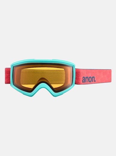 ANON Helix 2.0 Low Bridge goggles - Coral w/ Sunny Bronze