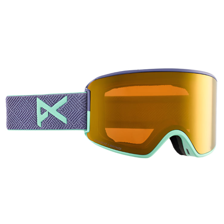ANON WM3 goggles - Purple w/ Sunny Bronze