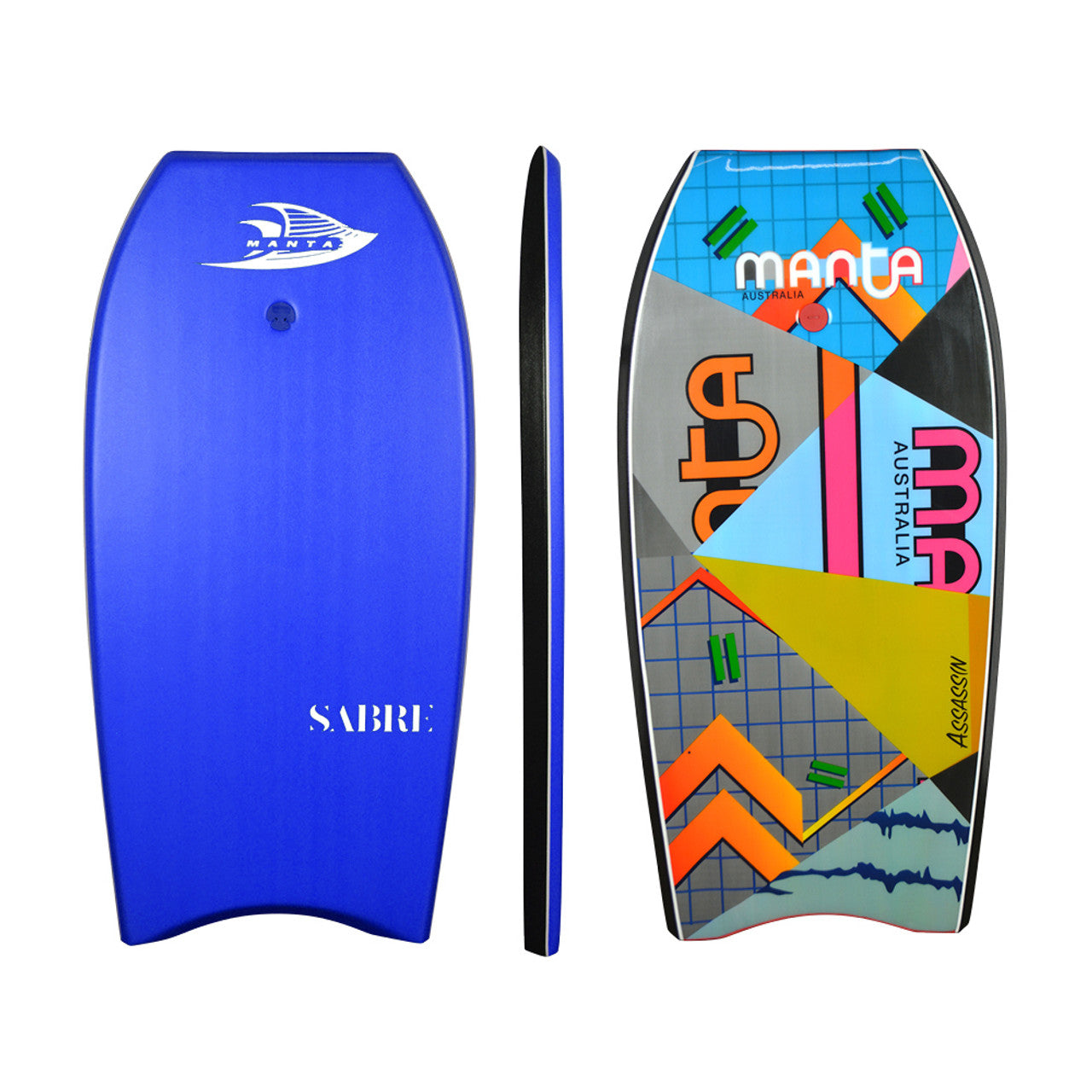 Manta Sabre 45 Bodyboard - Deep Blue
