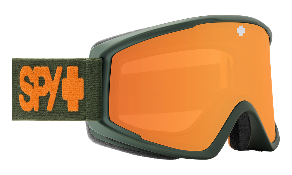 Spy Crusher Elite Goggle Matte Steel Green - LL Persimmon
