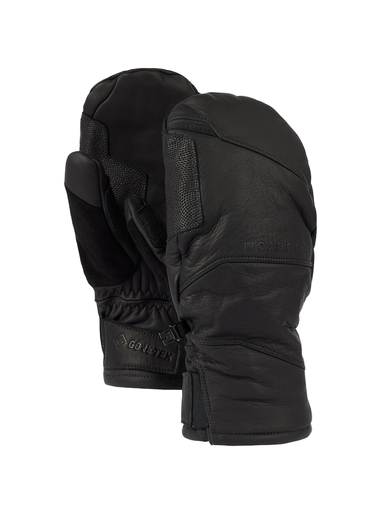 BURTON AK Gore-Tex Leather Clutch mitts - Mens - Black