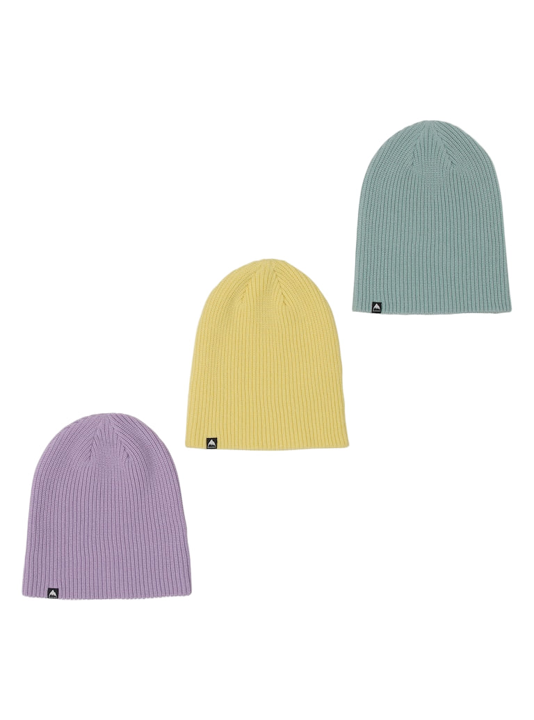 BURTON Recycled DND 3 pack Beanie washed lavender/Light