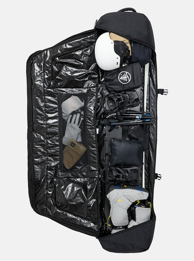 BURTON Wheelie Flight Attendant snowboard bag - True Black