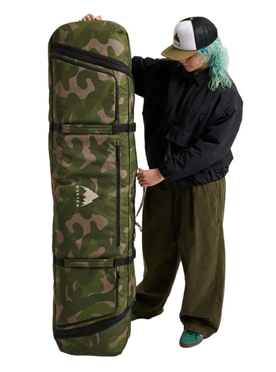 BURTON Wheelie Flight Attendant Snowboard Bag - Keel Camo