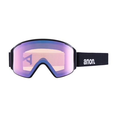 ANON M4S Low Bridge Cylindrical goggles - Black/Variable Blue