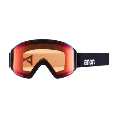 ANON M4S Cylindrical goggles - Black/Sunny Red