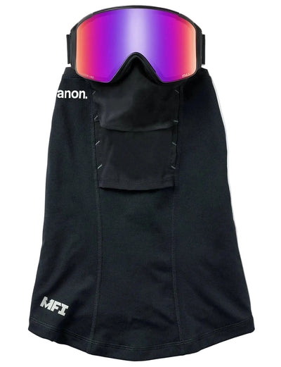 ANON M4 Cylindrical goggles - Black w/ Sunny Red