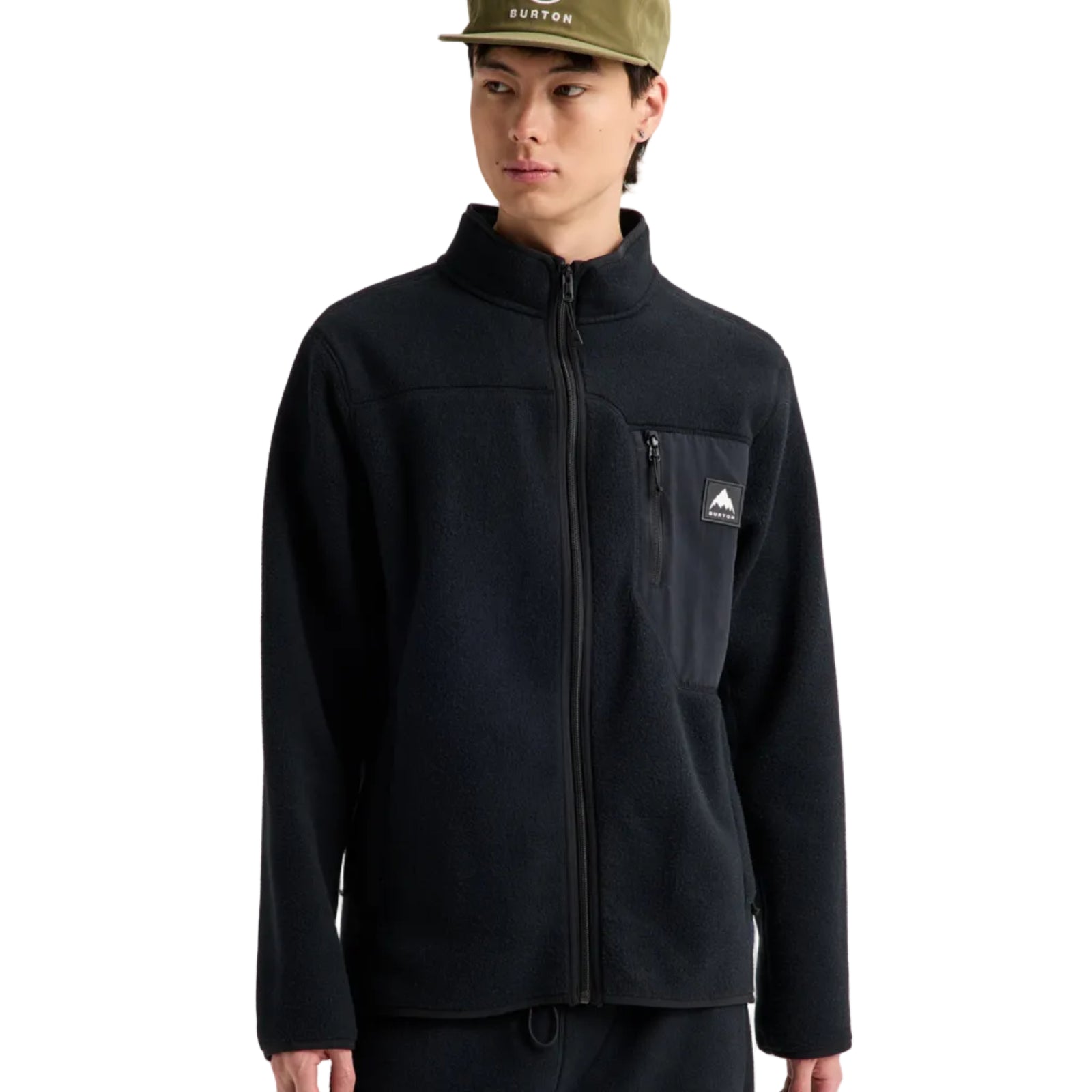 BURTON Cinder Hooded Pullover - True Black