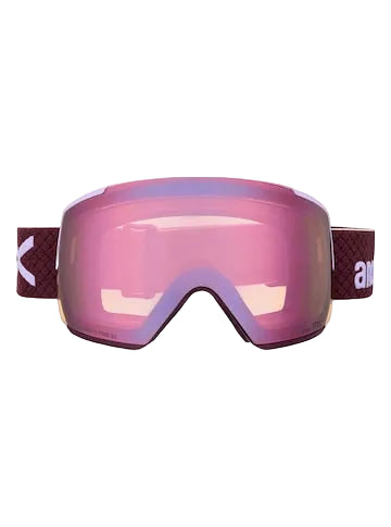 ANON M5 goggles - Deep Cherry w/ Cloudy Pink