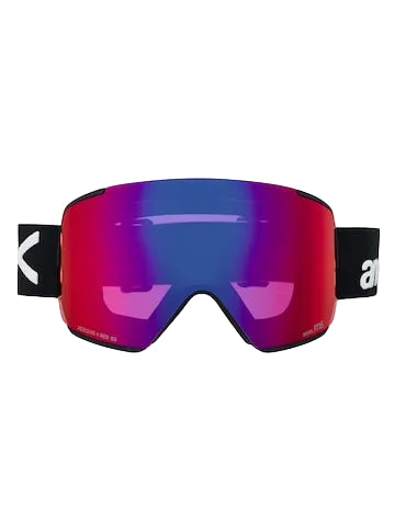 ANON M5 goggles - Black w/ Sunny Red