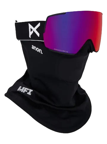 ANON M5 goggles - Black w/ Sunny Red
