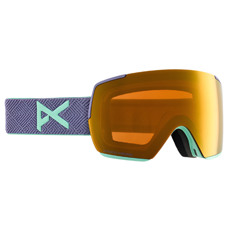 ANON M5S Low Bridge goggles - Purple w/ Sunny Bronze