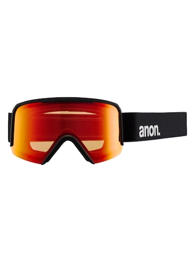 ANON NESA goggles - Black w/ Sunny Red